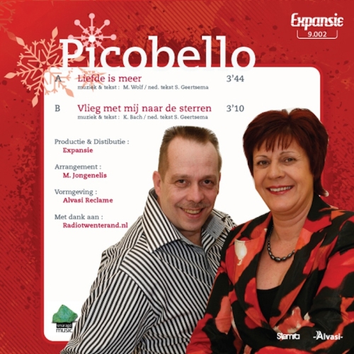 9.002 - Picobello - Liefde is meer  - Vlieg met mij naar de sterren (Back)