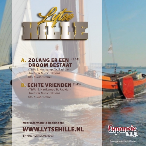 9.044 - Lytse Hille - Zolang er een droom bestaat / Echte vrienden (Back)