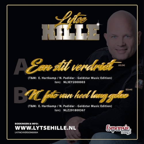 9.050 - Lytse Hille -  Een stil verdriet / 'n Foto Van Heel Lang Gelee (Back)