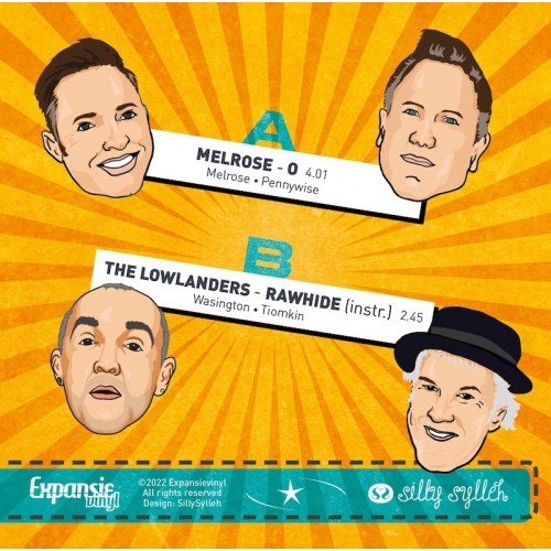 9.053 - Melrose / The Lowlanders - Melrose - O / Rawhide (Instr.) (Back)