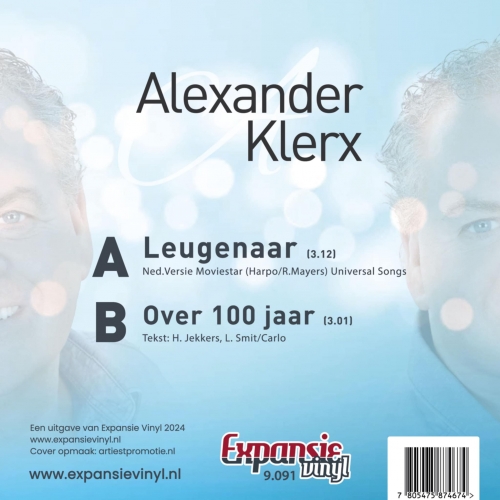 9.091 - Alexander Klerx – Leugenaar - Over 100 Jaar (Back)