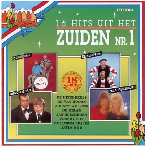 TCD - 100.778-2 - 16 Hits uit het Zuiden Nr. 1 (Front)