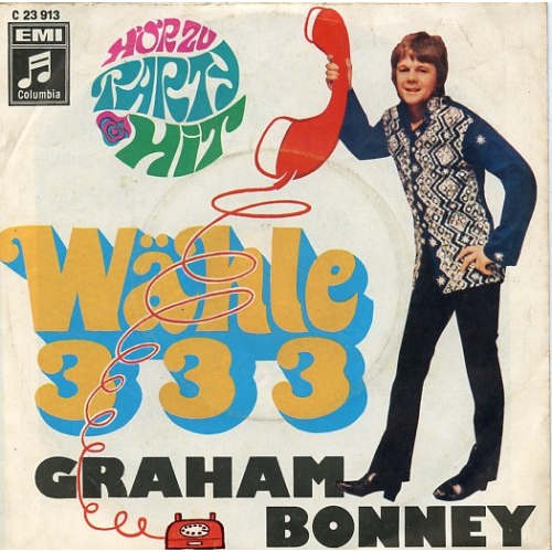 Columbia - C 23 913 - Graham Bonney – Wähle 333 / Schneewittchen (Front)