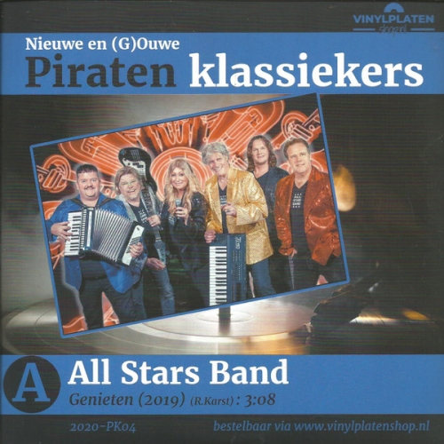 Vinylplatenshop – 2020-PK04 - All Stars Band  / Belinda Kinnaer – Genieten / 1000 Mannen (Front)