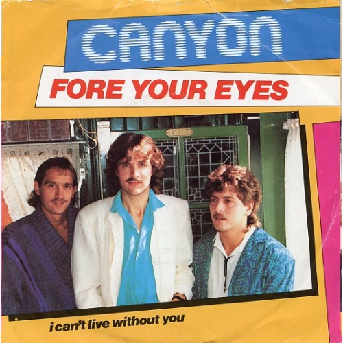 Disk 1025 - Canyon  – Fore Your Eyes / I Can't Live Without You (Front)