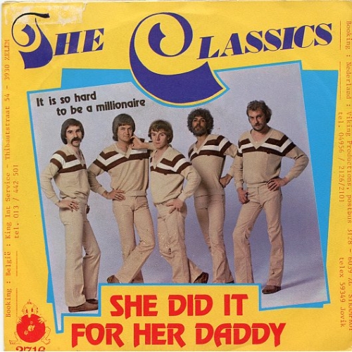 KS 2716 KF - The Classics - She Did It For Her Daddy / Is It So Hard To Be A Millionaire (Front)