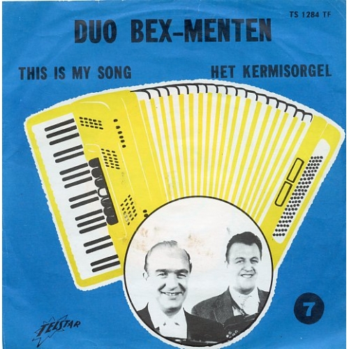  TS 1284 TF - Duo Bex-Menten – This Is My Song / Het Kermisorgel (Front)