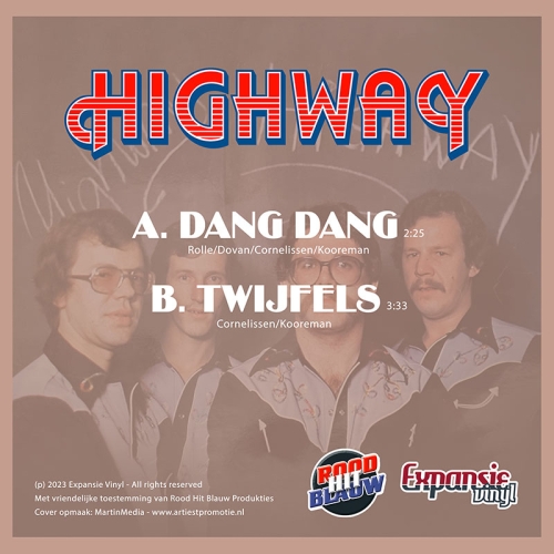 9.080 - Highway - Dang Dang / Twijfels (Back)
