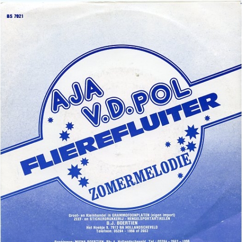 BS 7021 - Aja v.d. Pol – Flierefluiter / Zomermelodie (Front)