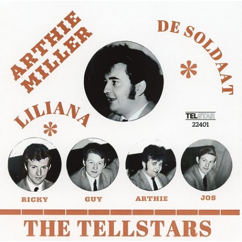 Telstar 22401 - Arthie Miller – De Soldaat / Liliana (Front)