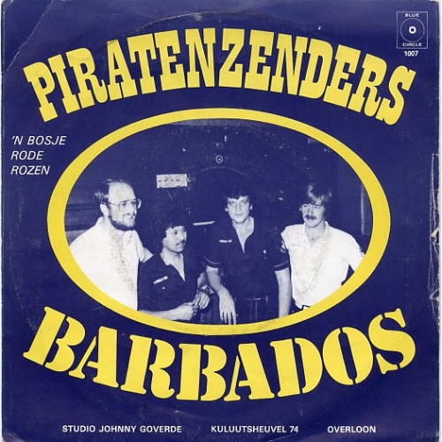 Blue Circle – BC1007 - Barbados  – Piratenzenders / 'n Bosje Rode Rozen (Front)