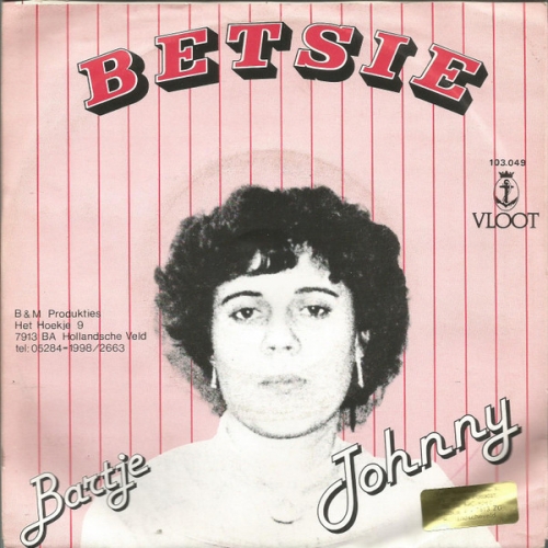 Vloot – 103.049 - Betsie – Johnny - Bartje (Front)
