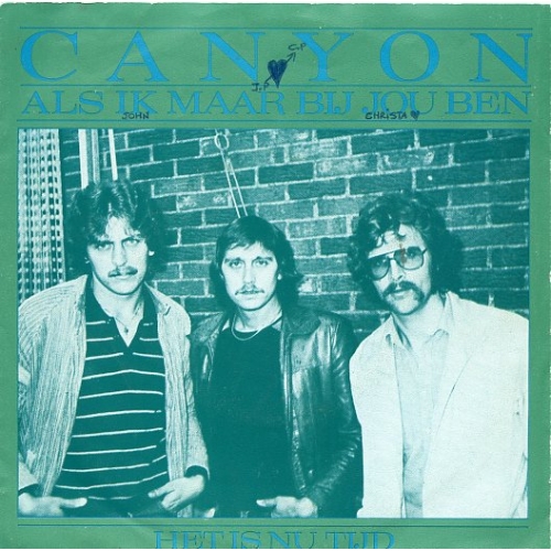 Mercury – 812 254-7 - Canyon – Als Ik Maar Bij Jou Ben / Het Is Nu Tijd (Front)