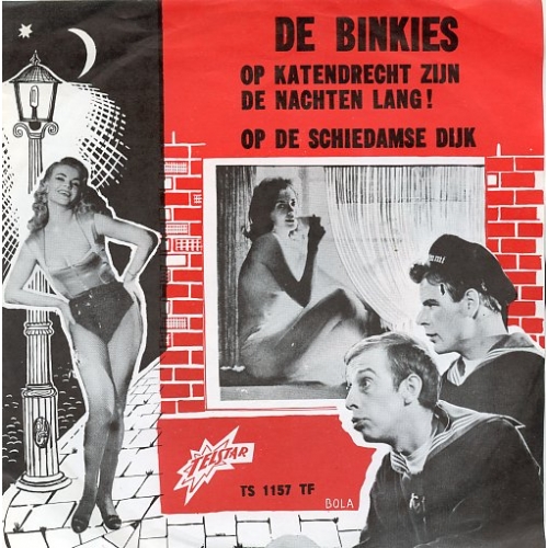 TS 1157 TF - De Binkies – Op Katendrecht Zijn De Nachten Lang / Op De Schiedamse Dijk (Front)