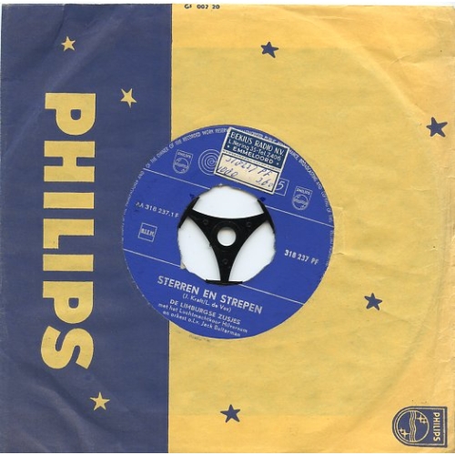 Philips – 318 237 PF - De Limburgse Zusjes – Sterren En Strepen / Vele Tranen (Front)