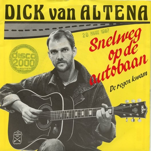 Marlstone – MISK 7003 - Dick van Altena – Snelweg Op De Autobaan / De Regen Kwam (Front)