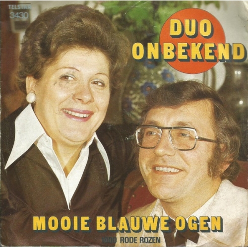 Telstar – 3430 - Duo Onbekend - Mooie Blauwe Ogen / 1000 Rode Rozen (Front)