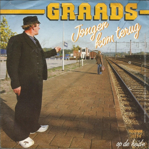 Telstar – 3814 - Graads – Jongen Kom Terug / Op De Heide (Front)