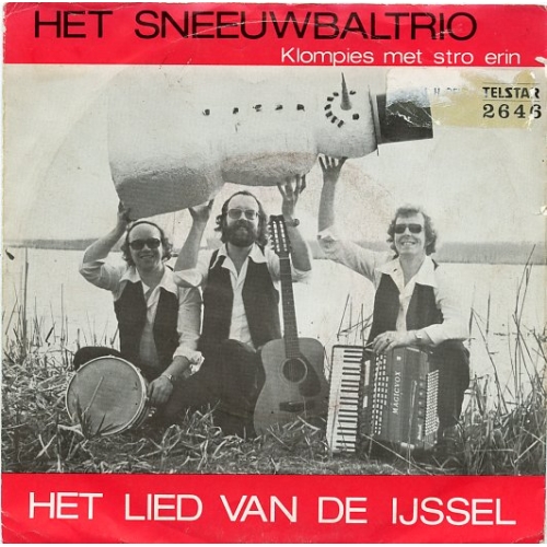 TS 2646 TF - Het Sneeuwbaltrio - Het Lied Van De IJssel / Klompjes Met Stro Erin (Front)