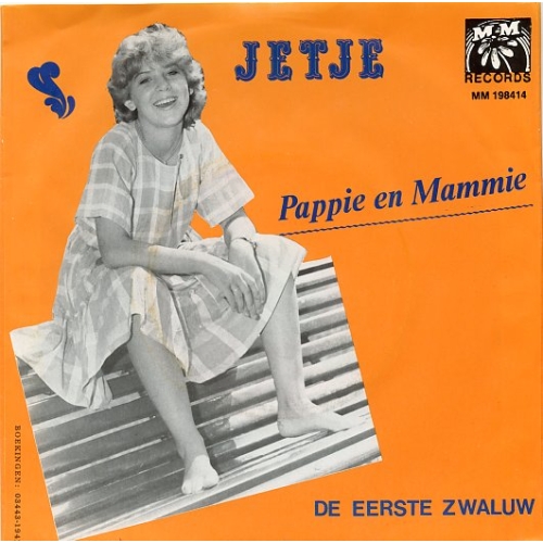 MM 198414 - Jetje – Pappie En Mammie / De Eerste Zwaluw (Front)