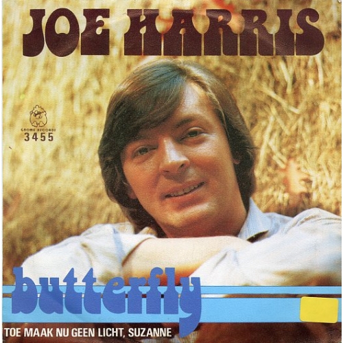 Gnome Records – 3455 - Joe Harris – Butterfly / Toe Maak Nu Geen Licht, Suzanne (Front)