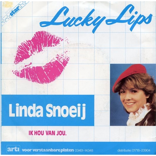 Start – 83/032 - Linda Snoeij – Lucky Lips / Ik Hou Van Jou (Front)