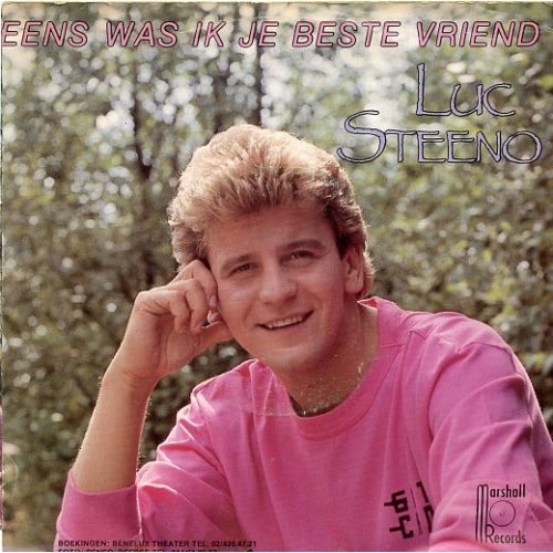 Marshall Records - 89012  - Luc Steeno – Eens Was Ik Je Beste Vriend / Eens Was Ik Je Beste Vriend (Play Back) (Front)