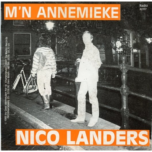  Radio Records - 42257  -  Nico Landers – M'n Annemieke / 'T Was 'N Zomeravond (Front)