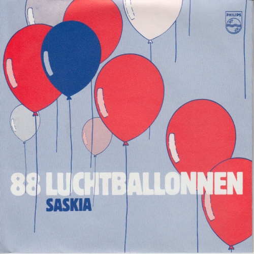 812 011-7 - Saskia – 88 Luchtballonnen / Domme Dromen (Front)