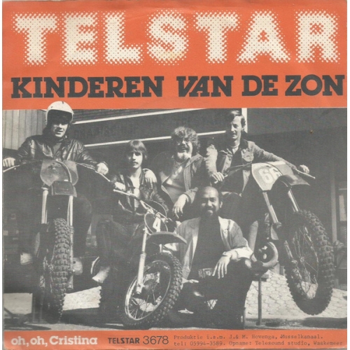 Telstar – 3678 - Telstar  – Kinderen Van De Zon / Oh, Oh, Cristina (Front)