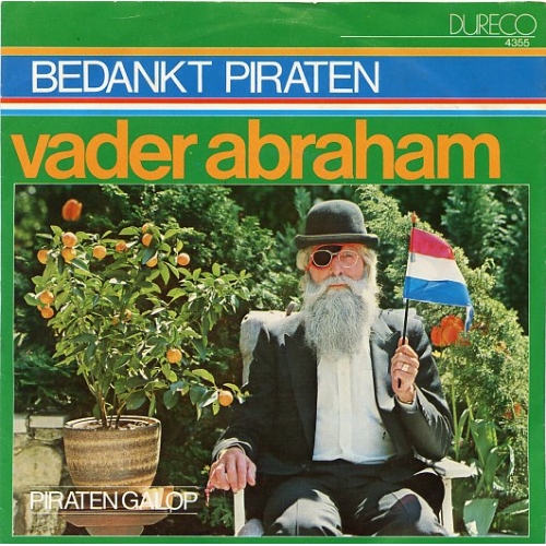 GIP – 4355 - Vader Abraham – Bedankt Piraten / Piraten Galop (intrumentaal) (Front)