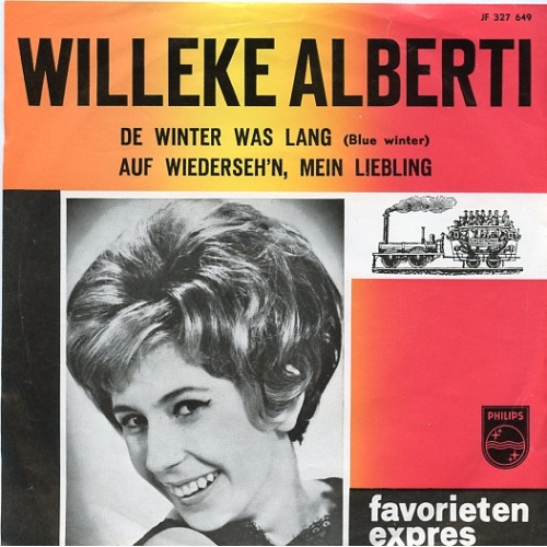Philips - JF 327 649 - Willeke Alberti – De Winter Was Lang / Auf Wiederseh'n, Mein Liebling (Front)