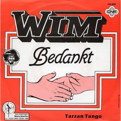 CNR – 144.846 - Wim – Bedankt / Tarzan Tango (Front)