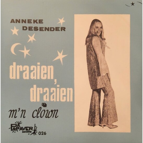 ster records - PR 026  -  Anneke Desender ?– Draaien, Draaien / M'n Clown (Front)