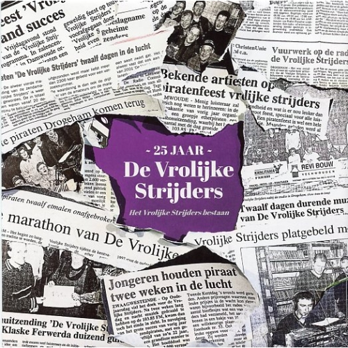VV-2024-075 - De vrolijke strijders – Het Vrolijke Strijders Bestaan / Het Vrolijke Strijders Bestaan Remix (Front)