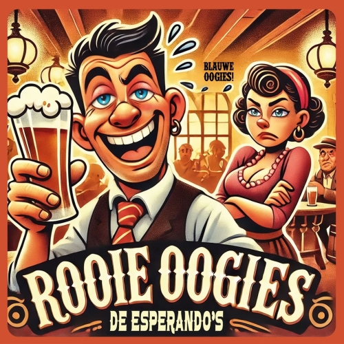 PR.VINYL.043 - De Esperando's - Rooie Oogies / Tougher Than The Rest  (Front)