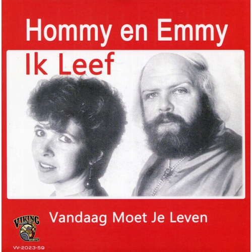 VV2023-59 - Hommy en Emmy – Ik Leef / Vandaag moet je leven (Front)