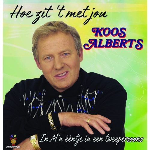 2020-580 - Koos Alberts - Hoe zit ’t met jou / In m’n ééntje in een tweepersoons (Front)