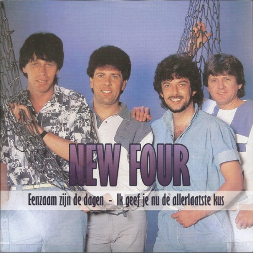 2009/240 - New Four – Eenzaam zijn de dagen / Ik geef je nu de allerlaatste kus (Front)