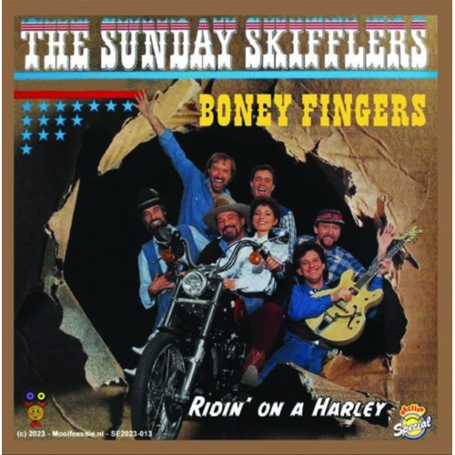 SE2023-013 - The Sunday Skifflers – Boney Fingers / Ridin’ On A Harley (Front)