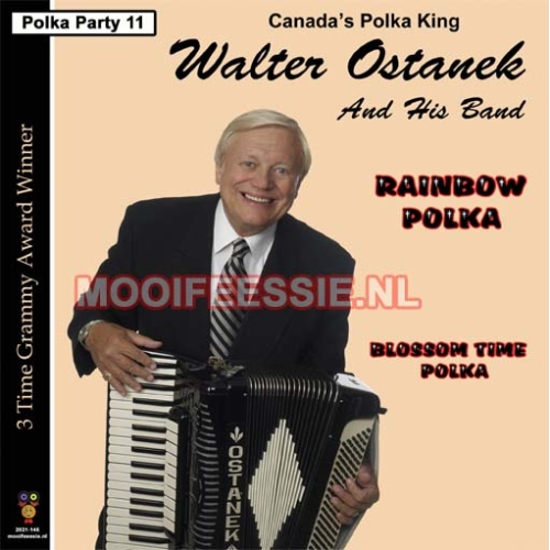 2021-145 - Walter Ostanek – Rainbow Polka / Blossom Time Polka (Front)