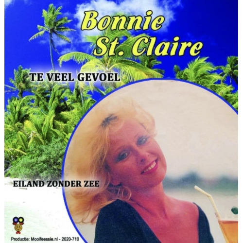 2020-710 - Bonnie St.Claire – Te veel gevoel / Eiland zonder zee (Front)