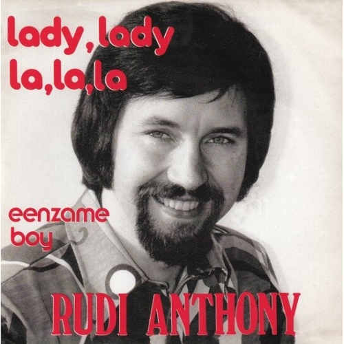 Zilverster Records – Z.1004  -  Rudi Anthony – Lady, Lady, La La La / Eenzame Boy (Front)