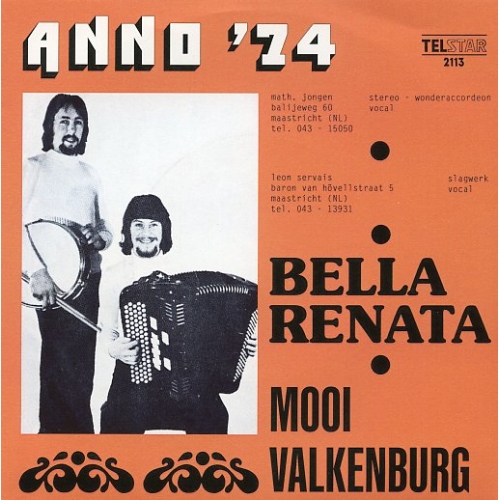 TS 2113  TF -  Anno '74 - Bella Renata  / Mooi Valkenburg (Front)